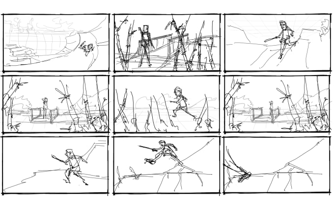 680x418 Draw Storyboard For Film Animation And Commercial - Commercial Drawing