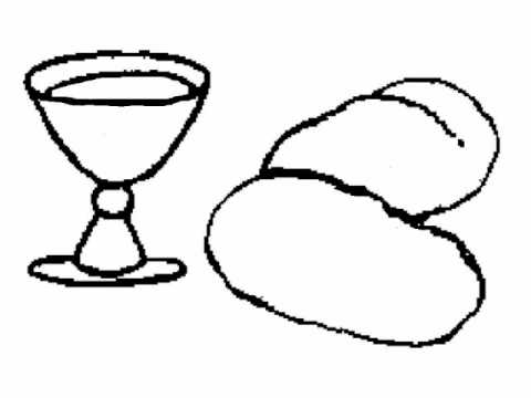 480x360 shine! bible cartoon drawing - Communion Drawing