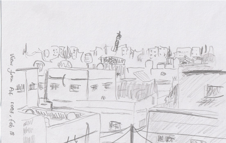 758x481 drawing the camp graphic essay of community organising, local aid - Community Drawing