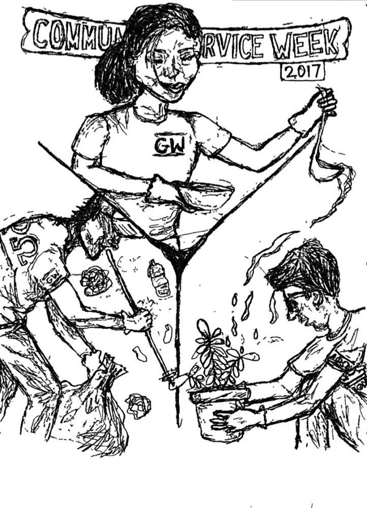 722x1000 greek organizations need to mandate hands on community service - Community Service Drawing