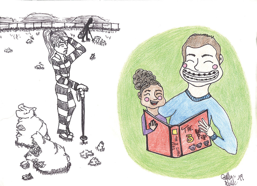 1080x785 many teens throughout area make community service a priority - Community Service Drawing