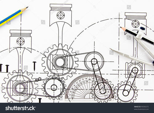500x367 Mechanical Drawing, Model Designing Service In Sector - Company Drawing