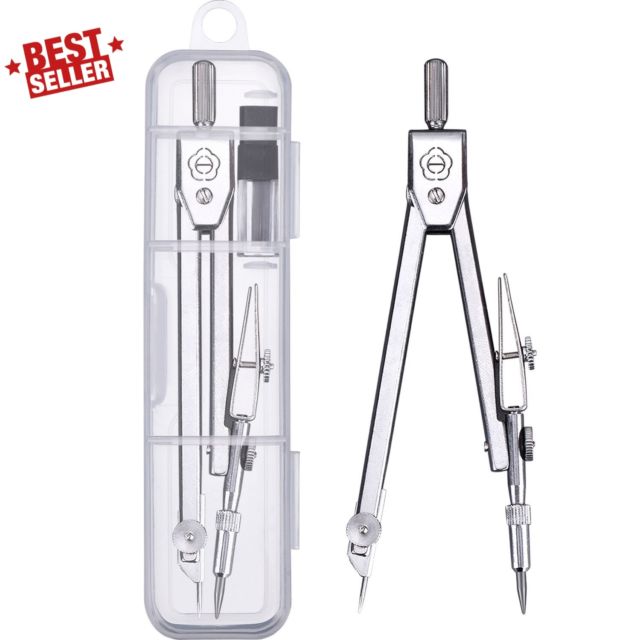 640x640 drawing compass set maths geometry tools for circles durable - Compass For Drawing Circles