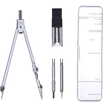 355x355 stainless steel drawing compass math geometry tools for circles - Compass For Drawing Circles