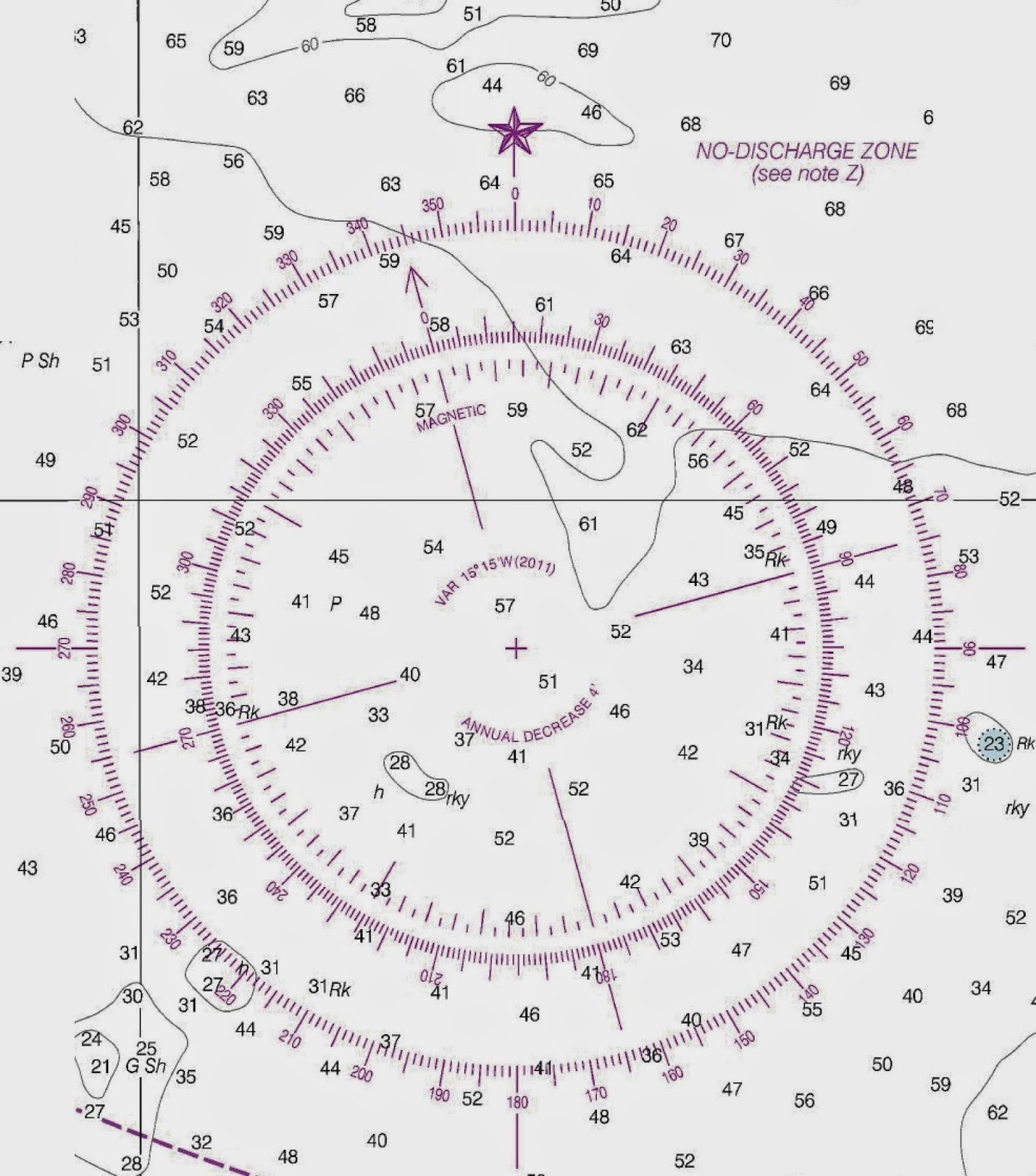 1409x1600 drawing variation lines the art of wayfinding - Compass Line Drawing