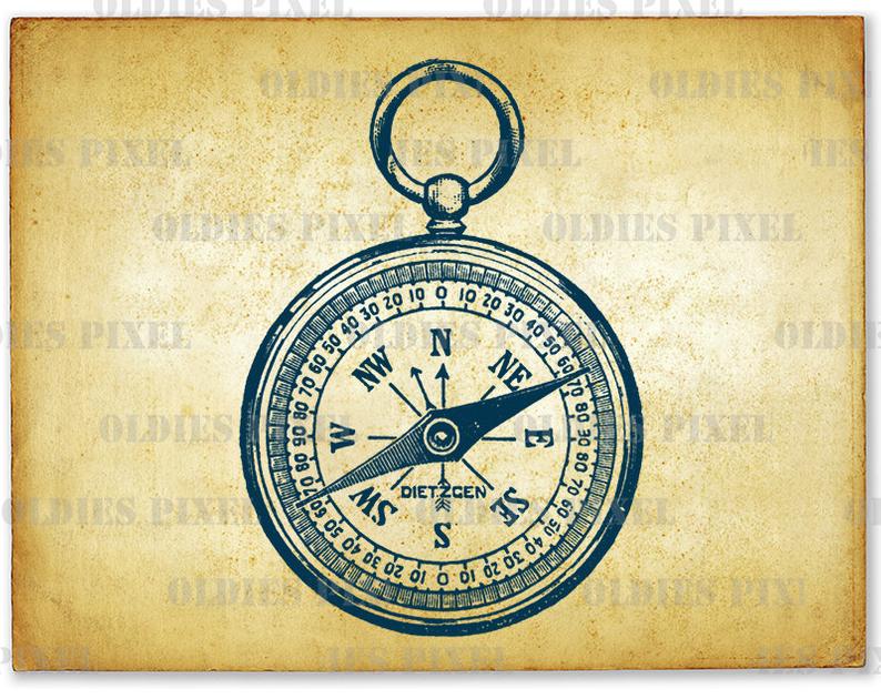 794x630 Antique Compass Line Art Illustration Hand Drawing Digi Image Etsy - Compass Line Drawing