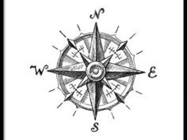 Compass Rose Drawing At Paintingvalley Com Explore Collection Of