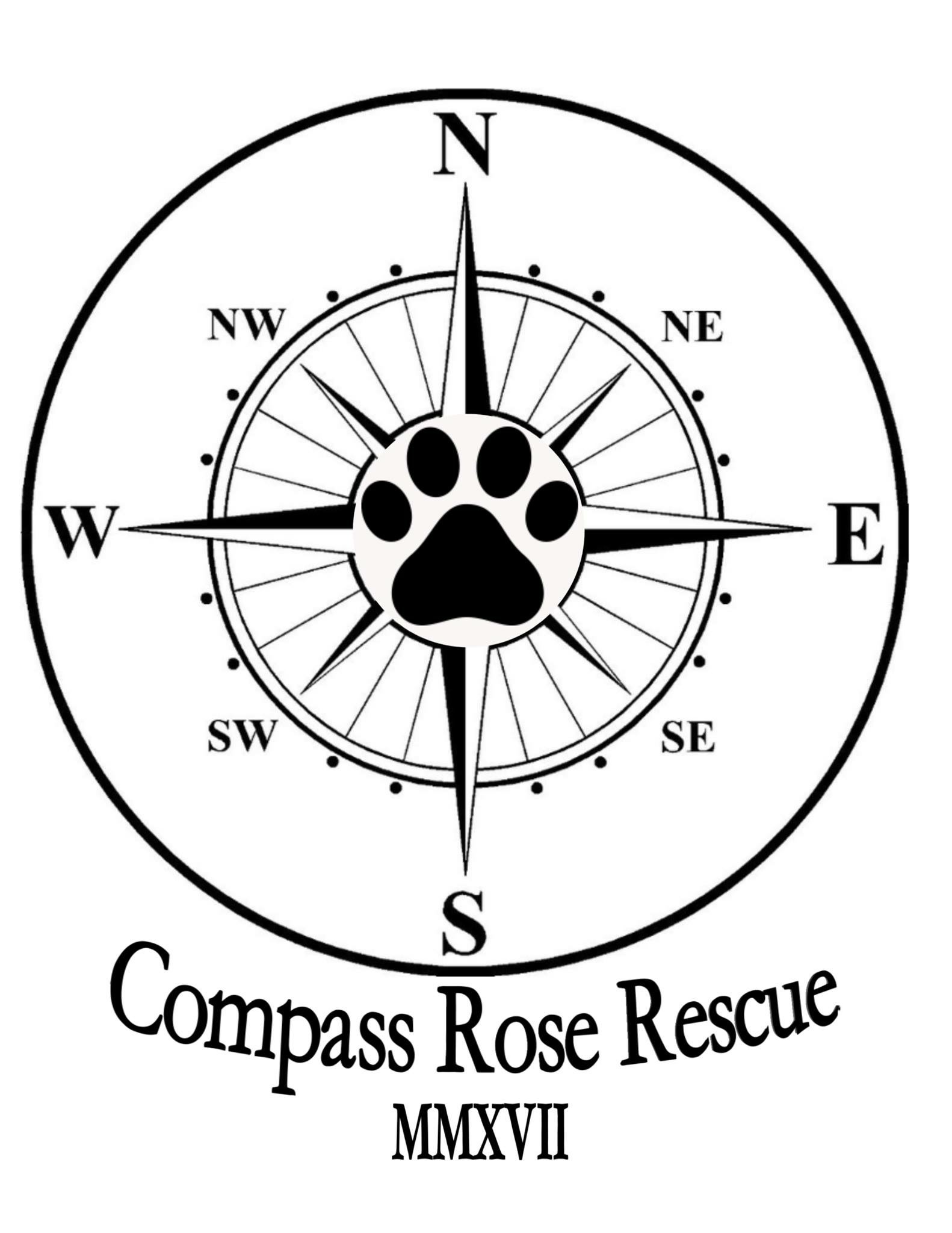1582x2048 Pets For Adoption - Compass Rose Drawing