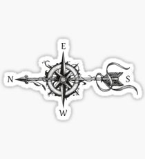 210x230 compass rose drawing stickers redbubble - Compass Rose Drawing