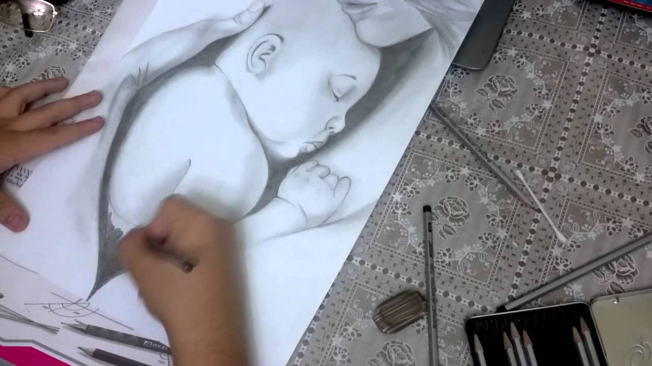 1280x720 Mother's Compassion - Compassion Drawing