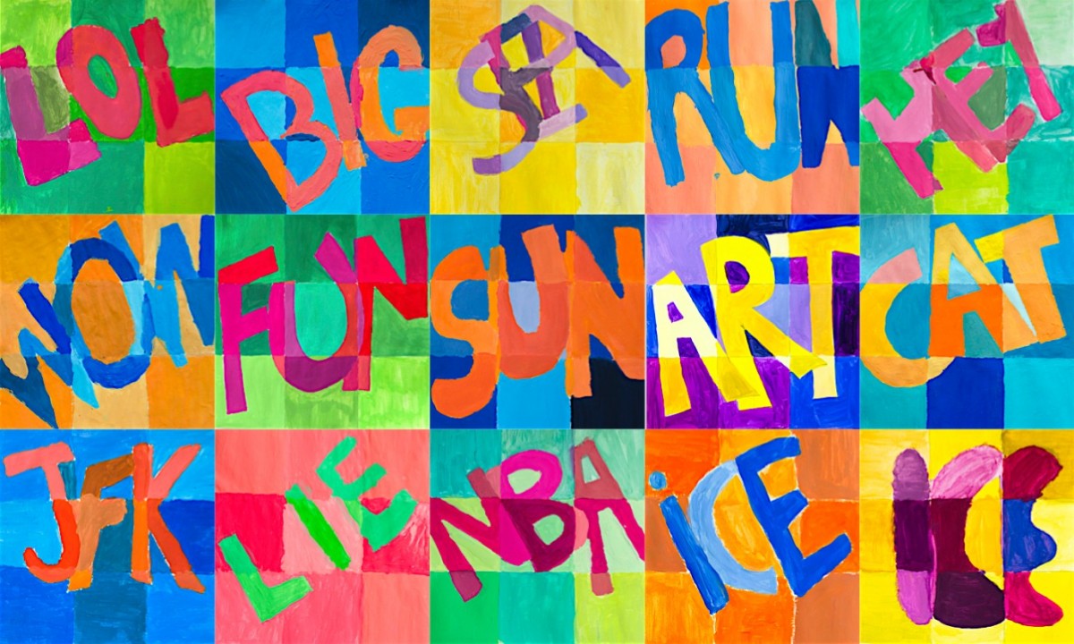 1200x720 Words In Complementary Colors - Complementary Colors Drawing