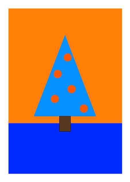 452x632 Catch Christmas On A Color Wheel! - Complementary Colors Drawing