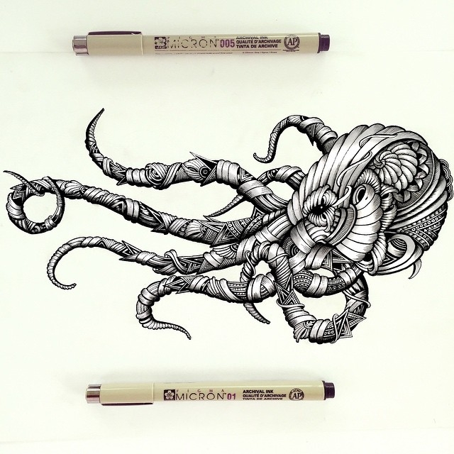 640x640 Design Stack A Blog About Art, Design And Architecture Detailed - Complex Drawings