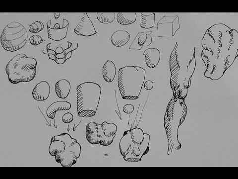 480x360 How To Draw Complex Forms Part Merge Simple Forms - Complex Drawings