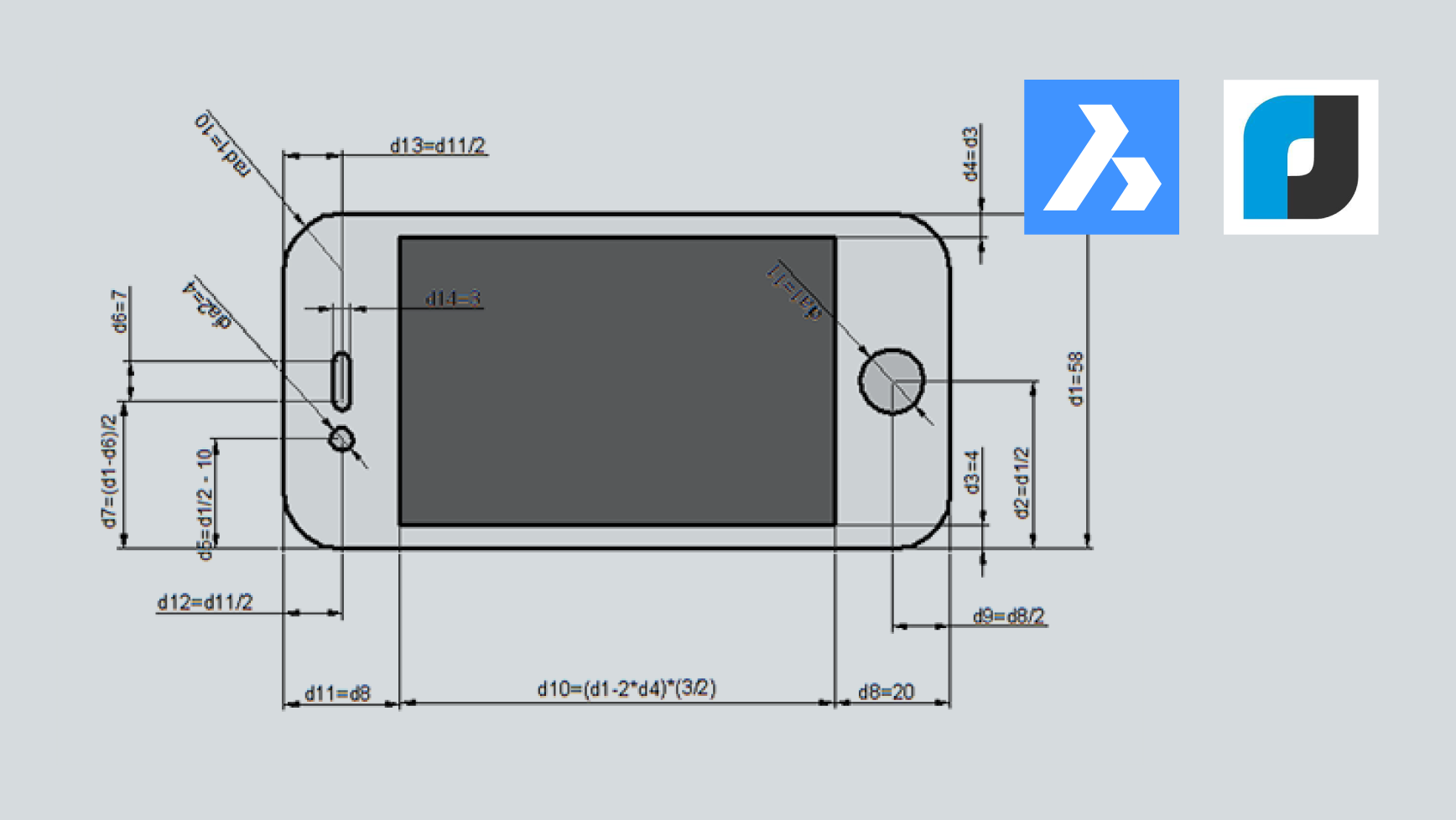 1736x978 Isicad Bricsys Component Technology Is Used In Nanocad Pro - Component Drawing