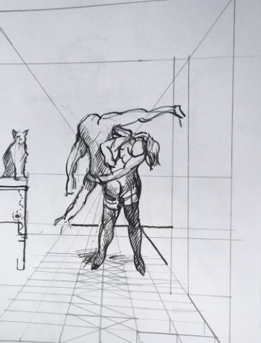 375x492 figure composition drawing - Composition Drawing