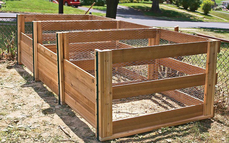 780x488 diy outdoor compost bin - Compost Bin Drawing