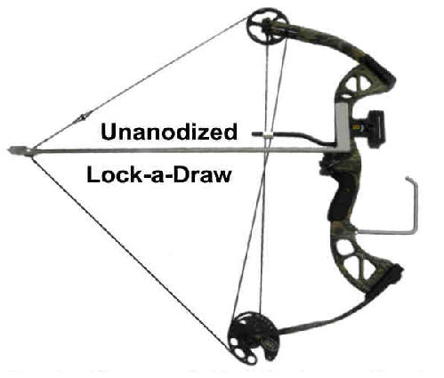 499x425 Lock A Draw - Compound Bow Drawing