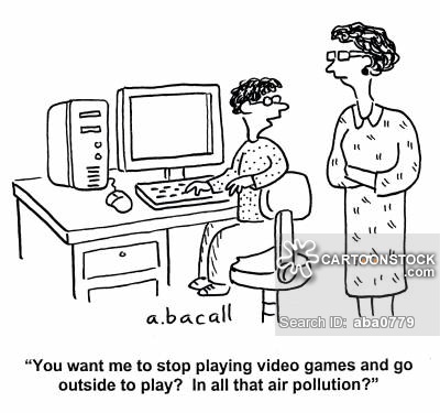 400x375 Computer Console Cartoons And Comics - Computer Cartoon Drawing