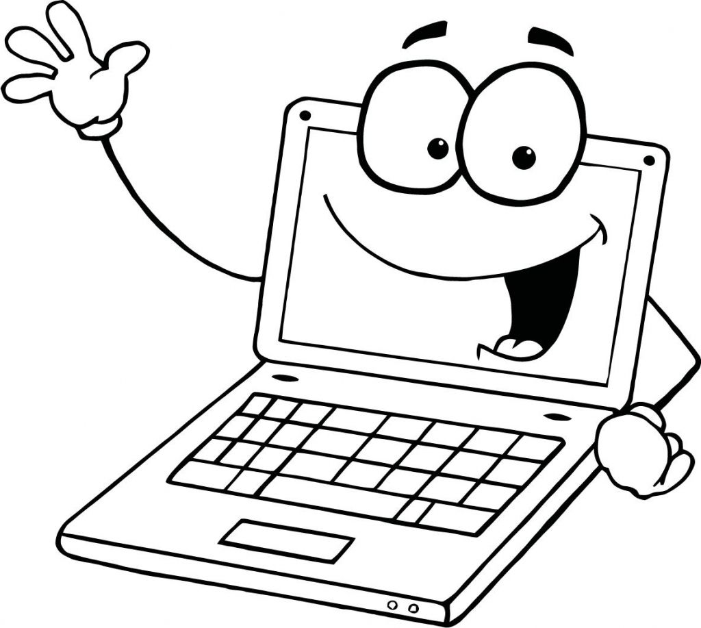 Computer Cartoon Drawing at Explore collection of