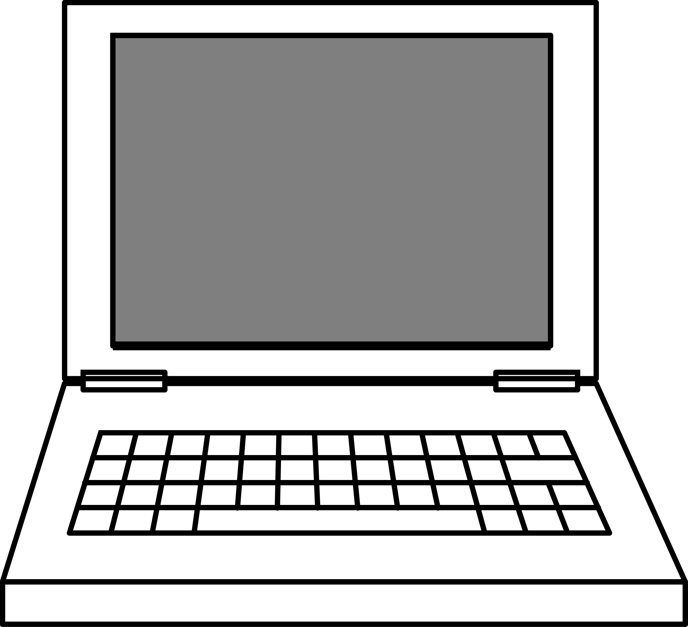 Computer Cartoon Drawing At Explore Collection Of