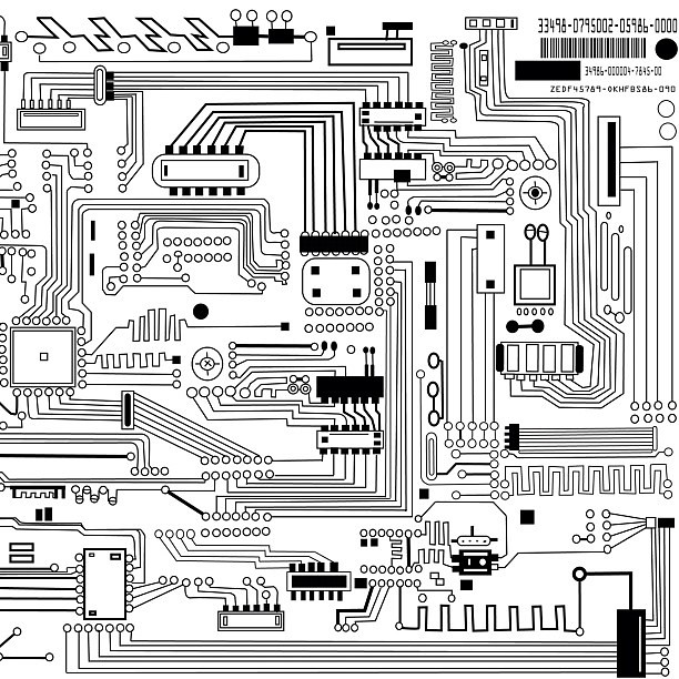 Computer Chip Drawing at Explore collection of