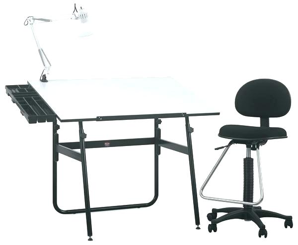 600x495 Drafting Computer Tables Drafting Table Dimensions Drawing Table - Computer Desk Drawing