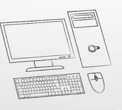 429x389 Drawing Of All Parts Of Computer And It Should Be Easy Drawings - Computer Drawing