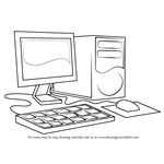 150x150 Learn How To Draw A Computer - Computer Drawing Pictures
