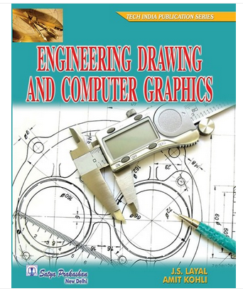 342x416 Engineering Drawing And Computer Graphics Book - Computer Graphics Drawing
