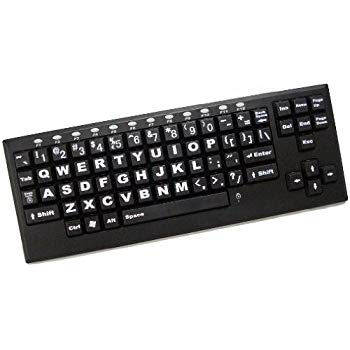 350x350 Large Key Wireless Visionboard Computer Keyboard - Computer Keyboard Drawing