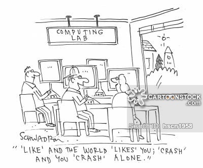 400x330 Computer Lab Cartoons And Comics - Computer Lab Drawing