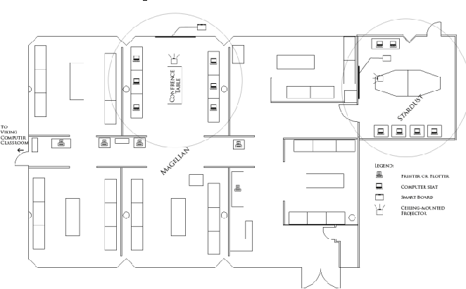 662x410 figure from this isn't your father's computer lab computer labs - Computer Lab Drawing