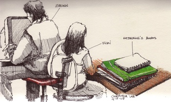 350x210 Wagonized Computer Lab Doodles - Computer Lab Drawing