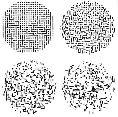 400x398 Computer Composition With Lines Database Of Digital Art - Computer Line Drawing