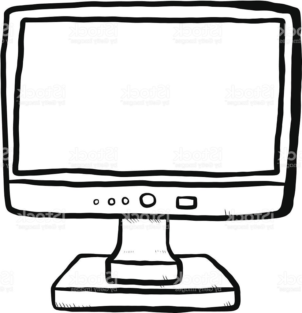 Computer Monitor Drawing at Explore collection of