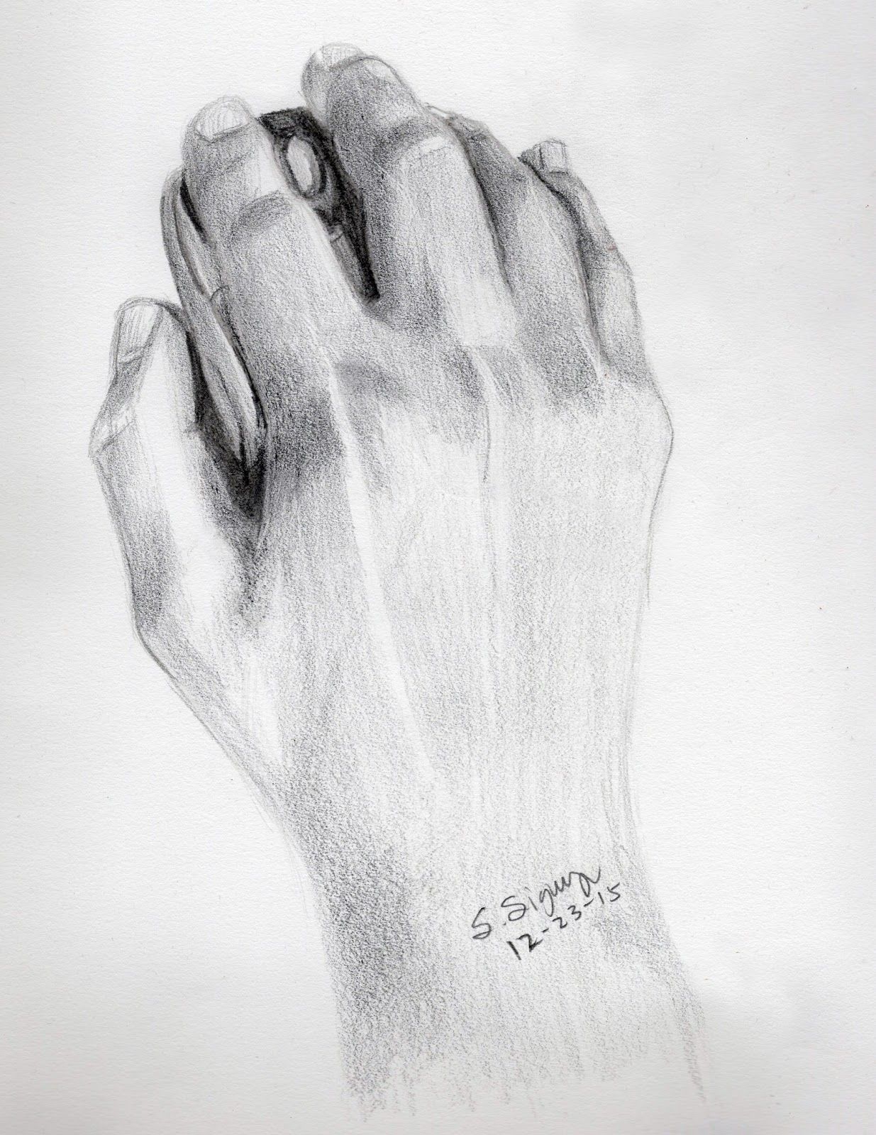 1235x1600 hand drawing holding a computer mouse - Computer Mouse Drawing