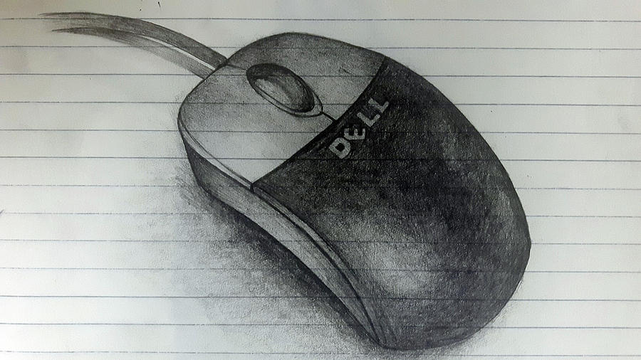 Computer Mouse Pencil Drawing at Explore