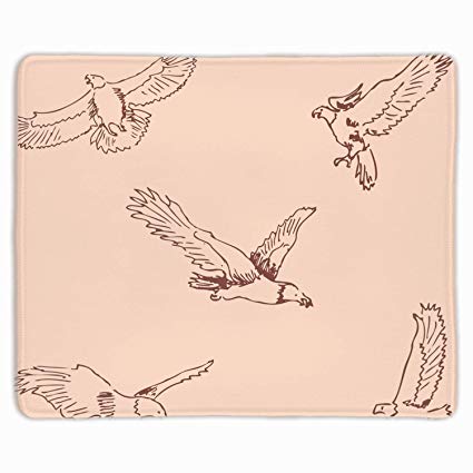 425x425 gaming mouse pad eagles sketch pencil drawing - Computer Mouse Pencil Drawing