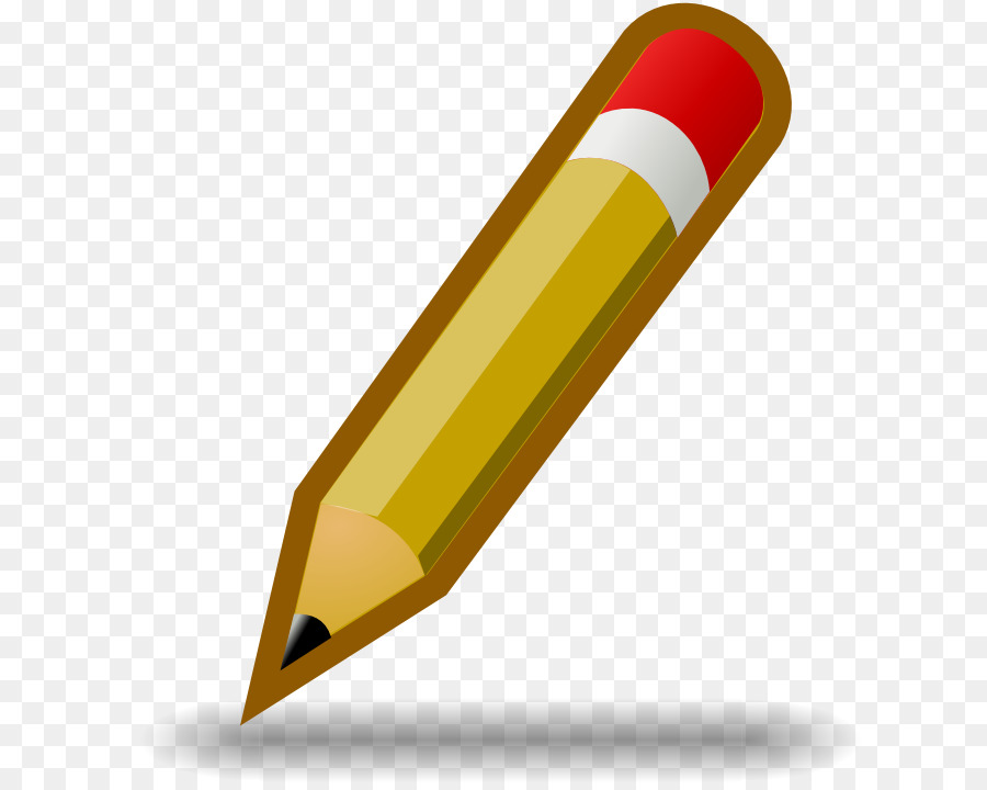 900x720 Pencil, Drawing, Yellow, Transparent Png Image Clipart Free Download - Computer Pencil Drawing