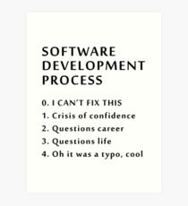 210x230 Computer Science Drawing Art Prints Redbubble - Computer Science Drawing