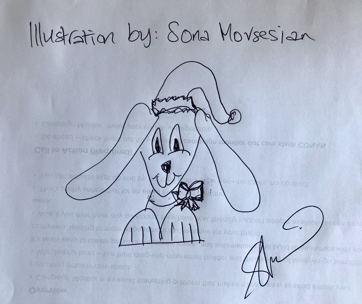 1200x1008 team coco on twitter whose dog with a christmas bow - Conan Drawing