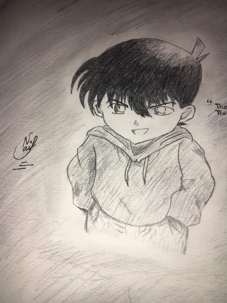 768x1024 Detective Conan - Conan Drawing