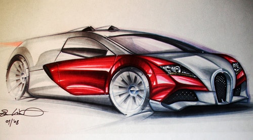 500x276 concept cars of the future awesome designs - Concept Car Drawings