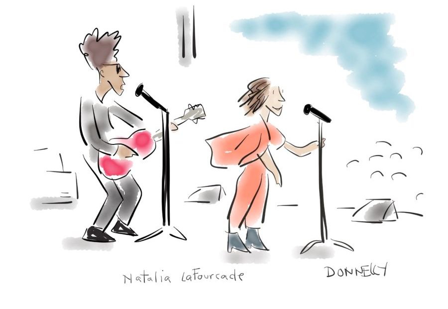 900x620 rise up as one live drawing a historic concert on the border - Concert Drawing