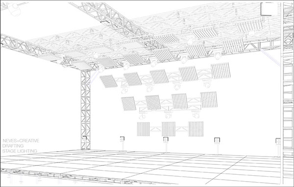 600x381 Concert Stage - Concert Stage Drawing