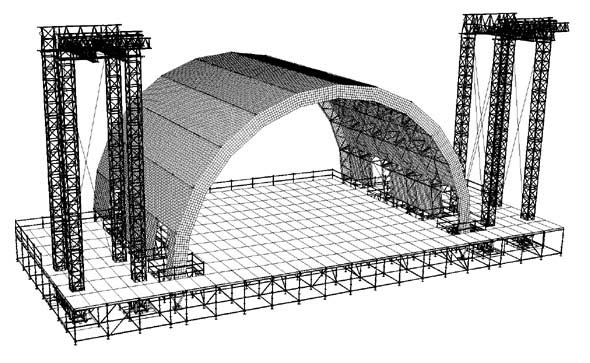 590x363 concert roof stage bb stage scaffolding ltd - Concert Stage Drawing