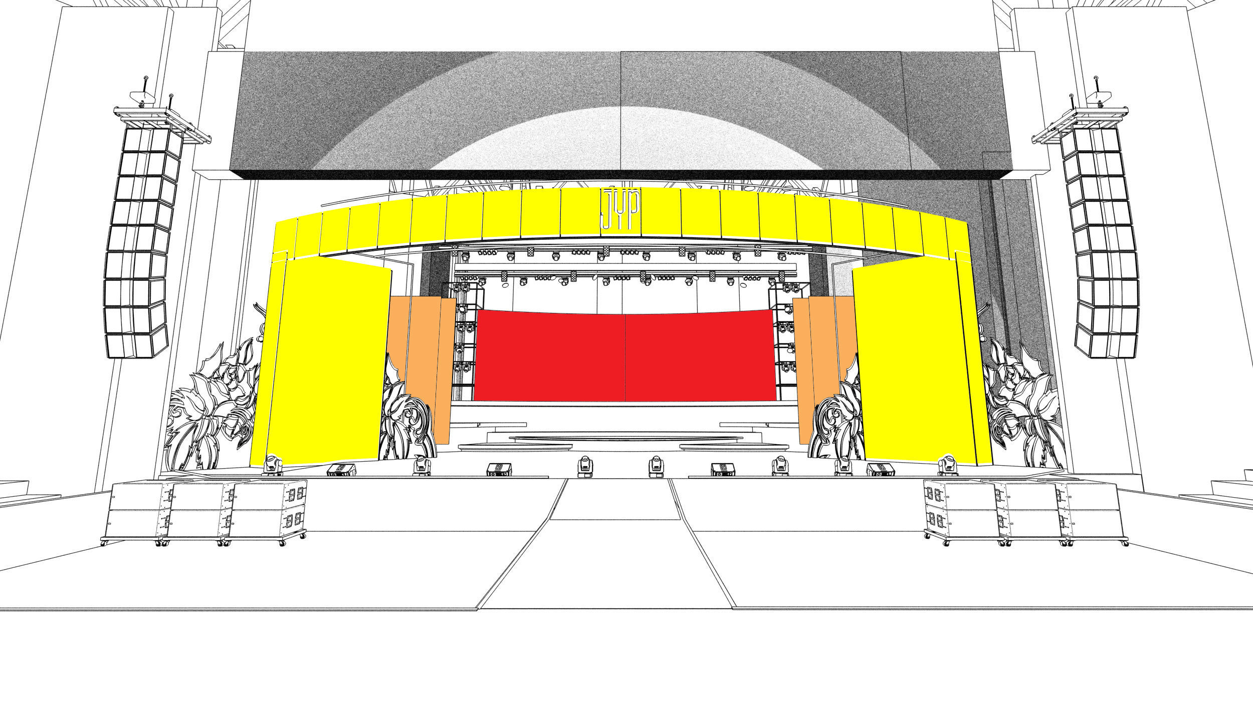 Concert Stage Drawing at Explore collection of