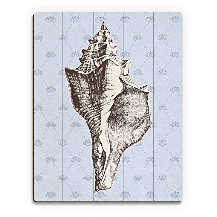 425x425 vintage conch shell ocean vintage victorian nautical - Conch Drawing
