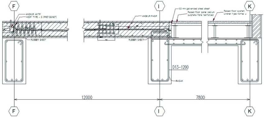 850x378 prestressed concrete slab piece download scientific diagram - Concrete Floor Drawing